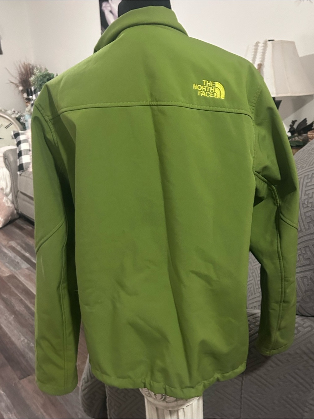 The North Face Apex Bionic Jacket Men L fleece lining green